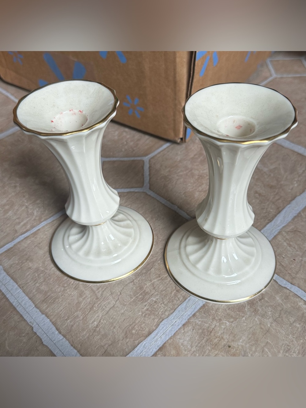 Vtg | Lenox Candlesticks